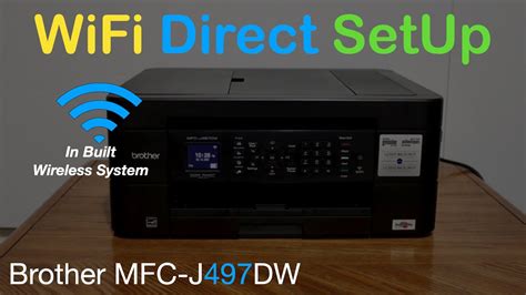 brother wifi direct setup